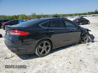 2017 Ford Fusion Sport with VIN 3FA6P0VP8HR198484, listed as a Copart auction lot 52524875 with 72,912 mi miles and Salvage Title. Bid and sale history available at carsss.com. Image 3.