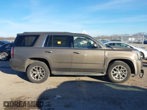 2015 GMC Yukon SLE with VIN 1GKS1AKCXFR712897, listed as a IAAI auction lot 41357889 with 1 mi miles. Bid and sale history available at carsss.com. Image 13.