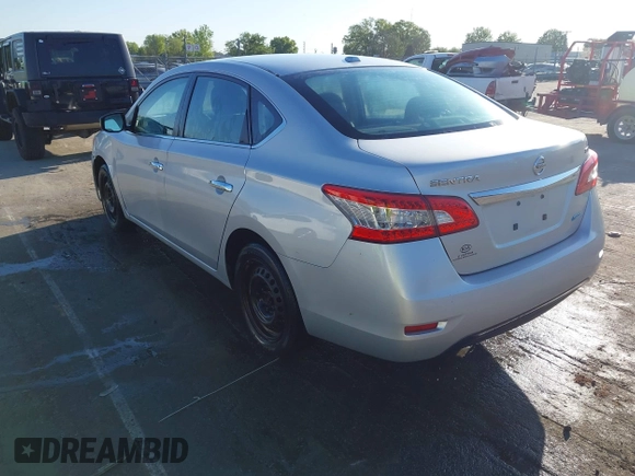 2014 Nissan Sentra S with VIN 3N1AB7AP0EY227238, listed as a IAAI auction lot 41955617 with 147,081 mi miles and . Bid and sale history available at DreamBid. Image 3.