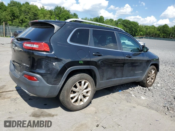 2016 Jeep Cherokee Limited с VIN 1C4PJMDS1GW241846, выставлен на аукционе Copart как лот 62356265 с пробегом 102 529 миль миль и Списание • Salvage title. История ставок и продаж доступна на DreamBid. Изображение 3.