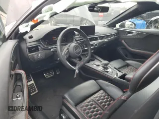 2018 Audi RS 5 z VIN WUAPWAF59JA904790, wystawiony jako Copart lot #87278914 z przebiegiem 81 481 mil mil oraz Szkoda całkowita • Salvage title. Historia ofert i sprzedaży dostępna na DreamBid. Obrazek 8.