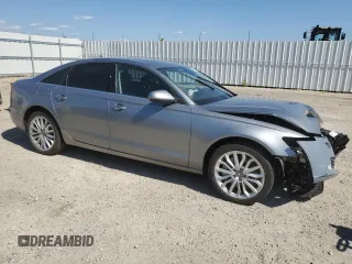2014 Audi A6 with VIN WAUHGCFC6EN137629, listed as a Copart auction lot 65671144 with Not provided miles and Salvage title. Bid and sale history available at DreamBid. Image 4.