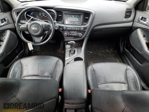 2014 Kia Optima Hybrid EX with VIN KNAGN4AD0E5063891, listed as a Copart auction lot 74816874 with 86,743 mi miles and Salvage Title. Bid and sale history available at carsss.com. Image 8.