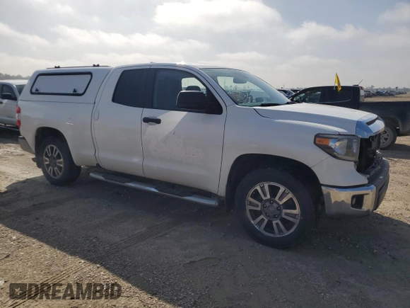 2020 Toyota Tundra 2WD SR with VIN 5TFRY5F1XLX257143, listed as a Copart auction lot 46160065 with 128,237 mi miles and Salvage Title. Bid and sale history available at carsss.com. Image 4.