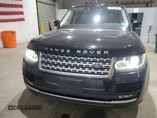2017 Land Rover Range Rover HSE with VIN SALGS2FV1HA373098, listed as a Copart auction lot 53169525 with 87,037 mi miles and Salvage title. Bid and sale history available at DreamBid. Image 5.
