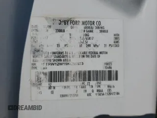 2009 Ford F-150 XL with VIN 1FTRW12W19KC95673, listed as a Copart auction lot 65025015 with 113,221 mi miles and Non repairable. Bid and sale history available at DreamBid. Image 12.