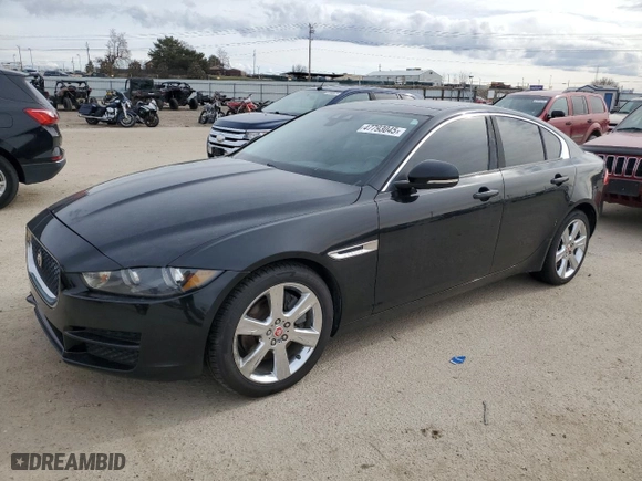 2018 Jaguar XE 25t Premium with VIN SAJAD4FXXJCP29452, listed as a Copart auction lot 47793045 with 87,823 mi miles and Clean Title. Bid and sale history available at carsss.com. Image 1.