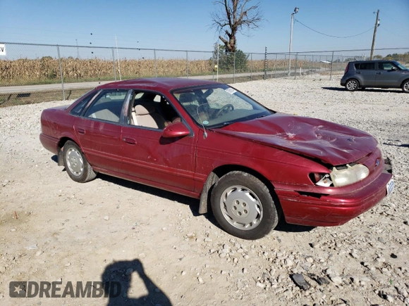 1995 Ford Taurus GL with VIN 1FALP52U4SG166768, listed as a Copart auction lot 76761214 with 58,218 mi miles and Clean Title. Bid and sale history available at carsss.com. Image 4.