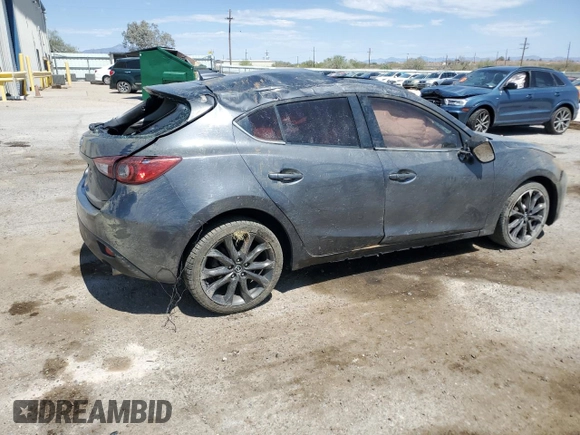 2016 Mazda 3 S Touring with VIN JM1BM1M3XG1342809, listed as a Copart auction lot 61915845 with 141,227 mi miles and Salvage title. Bid and sale history available at DreamBid. Image 3.