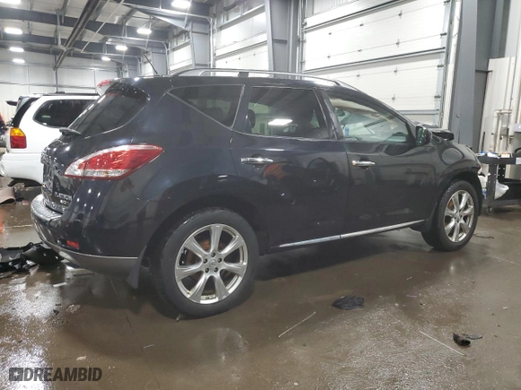 2013 Nissan Murano SL with VIN JN8AZ1MW7DW312578, listed as a Copart auction lot 45735875 with 159,093 mi miles and Salvage Title. Bid and sale history available at carsss.com. Image 3.