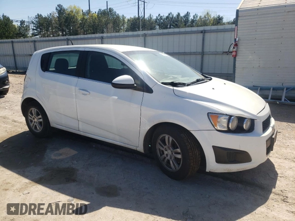 2014 Chevrolet Sonic LT with VIN 1G1JC6SBXE4168203, listed as a Copart auction lot 53250025 with 220,541 mi miles and Salvage Title. Bid and sale history available at carsss.com. Image 4.