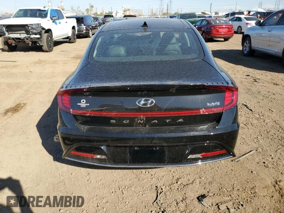2023 Hyundai Sonata Hybrid Limited with VIN KMHL54JJ3PA070184, listed as a Copart auction lot 71865413 with 756 mi miles. Bid and sale history available at carsss.com. Image 6.