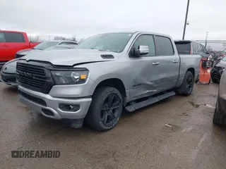 2020 Ram 1500 Big Horn with VIN 1C6SRFFT0LN284358, listed as a IAAI auction lot 41352956 with 70,693 mi miles. Bid and sale history available at carsss.com. Image 20.