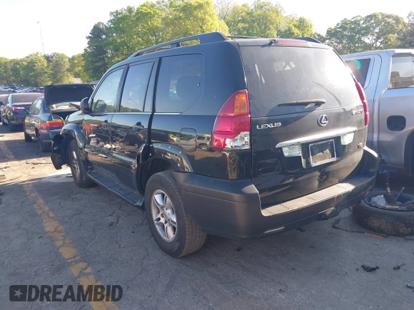 2004 Lexus GX 470 with VIN JTJBT20X440055692, listed as a IAAI auction lot 42044615 with 344,351 mi miles and . Bid and sale history available at DreamBid. Image 3.