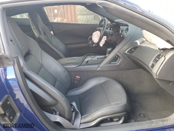 2017 Chevrolet Corvette Grand Sport 1LT with VIN 1G1YW2D76H5101393, listed as a Copart auction lot 83498254 with 53,167 mi miles and Salvage Title. Bid and sale history available at carsss.com. Image 10.