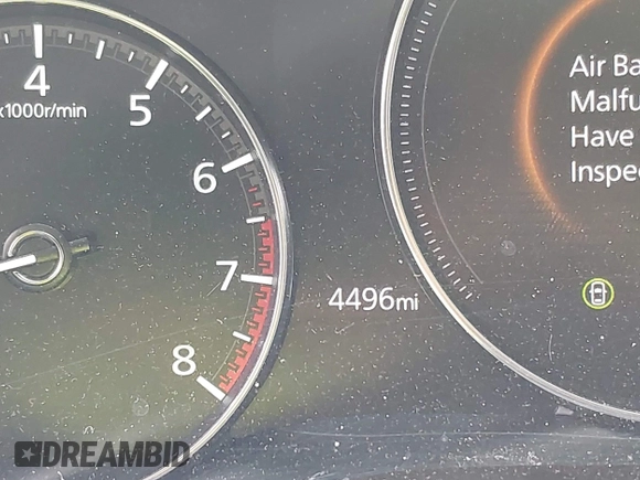 2024 Mazda CX-30 S Carbon Edition with VIN 3MVDMBCM5RM665341, listed as a IAAI auction lot 42180459 with 4,496 mi miles and . Bid and sale history available at DreamBid. Image 15.