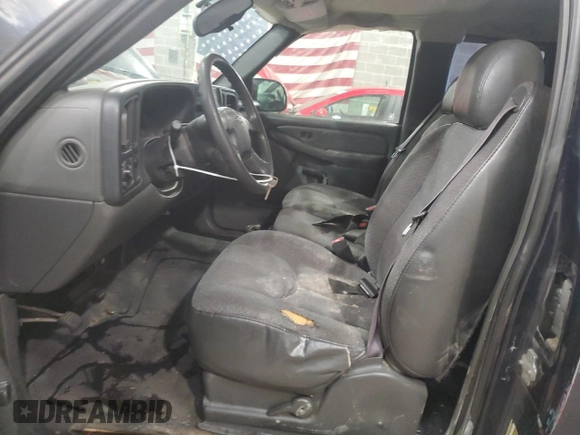 2005 Chevrolet Silverado 1500 Work Truck with VIN 1GCEC19X75Z279579, listed as a Copart auction lot 50503105 with 161,576 mi miles and Salvage Title. Bid and sale history available at carsss.com. Image 7.