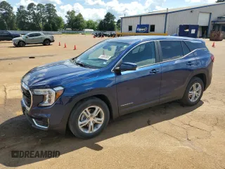 2022 GMC Terrain SLE z VIN 3GKALMEV1NL125272, wystawiony jako Copart lot #55992085 z przebiegiem 70 096 mil mil oraz Szkoda całkowita • Salvage title. Historia ofert i sprzedaży dostępna na DreamBid. Obrazek 1.