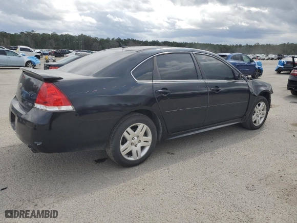 2016 Chevrolet Impala Limited LT with VIN 2G1WB5E37G1189418, listed as a Copart auction lot 47044645 with 183,405 mi miles and Salvage Title. Bid and sale history available at carsss.com. Image 3.