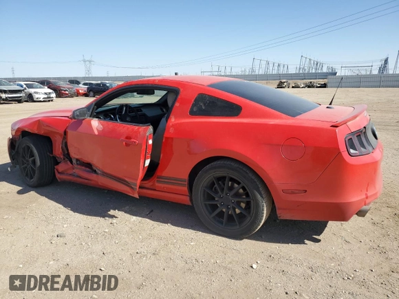 2013 Ford Mustang V6 with VIN 1ZVBP8AM5D5227503, listed as a Copart auction lot 61601645 with 155,178 mi miles and Salvage title. Bid and sale history available at DreamBid. Image 2.