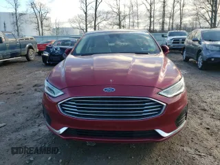 2019 Ford Fusion Hybrid SEL with VIN 3FA6P0MU2KR136805, listed as a Copart auction lot 70913522 with 60,539 mi miles. Bid and sale history available at carsss.com. Image 5.