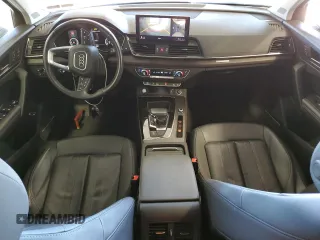 2021 Audi Q5 Premium Plus with VIN WA1E2AFY7M2046870, listed as a Copart auction lot 77452064 with 75,007 mi miles and Salvage Title. Bid and sale history available at carsss.com. Image 8.