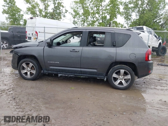 2016 Jeep Compass Latitude with VIN 1C4NJCEA2GD804809, listed as a IAAI auction lot 42329508 with 61,264 mi miles and . Bid and sale history available at DreamBid. Image 14.