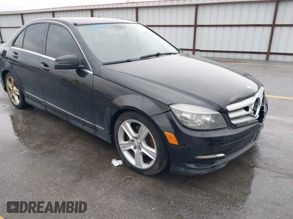 2011 Mercedes-Benz C 300 Sport with VIN WDDGF8BB3BR149825, listed as a IAAI auction lot 41716343 with 163,385 mi miles and . Bid and sale history available at DreamBid. Image 1.