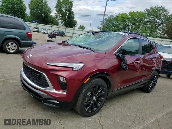 2025 Buick Encore GX Sport Touring with VIN KL4AMDSL1SB125730, listed as a Copart auction lot 58808805 with 478 mi miles and Salvage title. Bid and sale history available at DreamBid. Image 14.