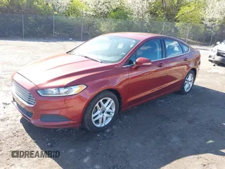 2014 Ford Fusion SE with VIN 3FA6P0HD6ER364224, listed as a IAAI auction lot 41987282 with 162,158 mi miles. Bid and sale history available at carsss.com. Image 2.