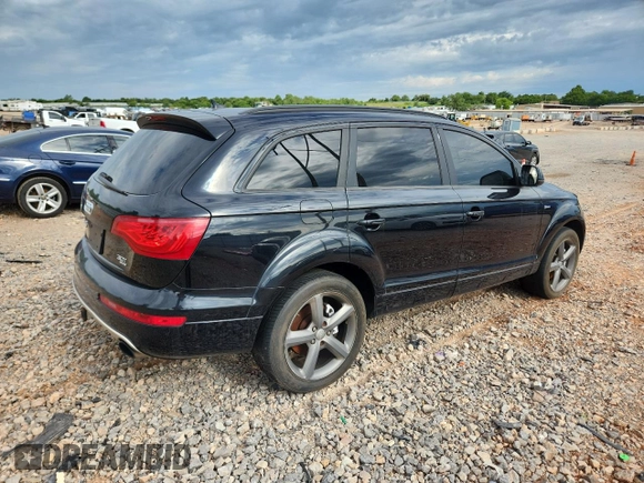 2015 Audi Q7 Premium Plus with VIN WA1LGAFE4FD026419, listed as a Copart auction lot 62764485 with 156,613 mi miles and Clean title. Bid and sale history available at DreamBid. Image 3.
