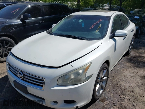 2014 Nissan Maxima S with VIN 1N4AA5AP3EC487524, listed as a IAAI auction lot 42069040 with 178,024 mi miles and . Bid and sale history available at DreamBid. Image 2.