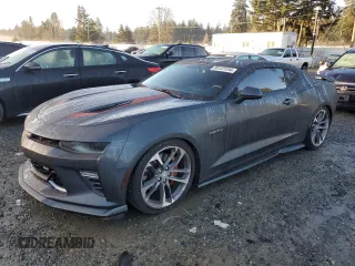 2017 Chevrolet Camaro 2SS with VIN 1G1FH1R72H0121447, listed as a Copart auction lot 86123194 with 17,215 mi miles and Clean Title. Bid and sale history available at carsss.com. Image 1.