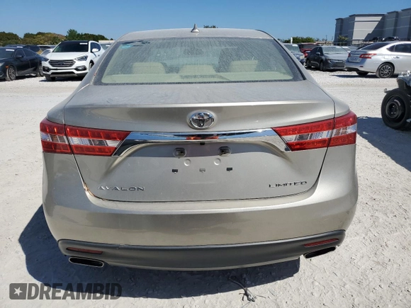 2015 Toyota Avalon Limited with VIN 4T1BK1EB2FU141748, listed as a Copart auction lot 47550945 with 63,385 mi miles and Salvage Title. Bid and sale history available at DreamBid. Image 6.