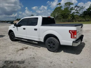 2016 Ford F-150 XL with VIN 1FTEW1CF8GKE97257, listed as a Copart auction lot 58475435 with 215,849 mi miles and Salvage title. Bid and sale history available at DreamBid. Image 2.
