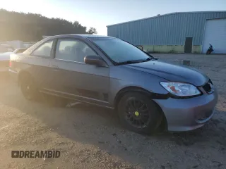 2005 Honda Civic Cpe EX with VIN 1HGEM22955L031091, listed as a Copart auction lot 73476834 with 142,771 mi miles and Clean Title. Bid and sale history available at carsss.com. Image 4.