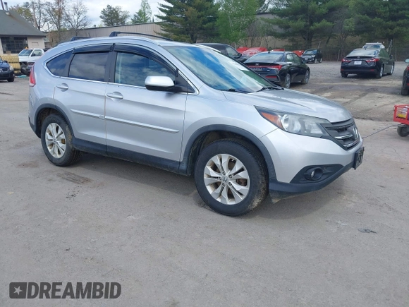 2012 Honda CR-V EX-L with VIN 2HKRM4H7XCH623122, listed as a IAAI auction lot 42204835 with 231,735 mi miles and . Bid and sale history available at carsss.com. Image 1.