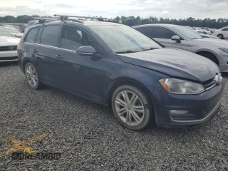 2015 Volkswagen Golf SportWagen TDI SE with VIN 3VWCA7AU2FM512365, listed as a Copart auction lot 73864954 with 0 mi miles and Salvage Title. Bid and sale history available at carsss.com. Image 4.