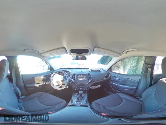 2019 Jeep Cherokee Latitude with VIN 1C4PJMCX0KD113213, listed as a Copart auction lot 49228805 with 49,085 mi miles and Salvage title. Bid and sale history available at DreamBid. Image 14.