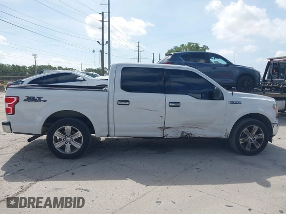 2018 Ford F-150 XL with VIN 1FTEW1CB8JFC47174, listed as a IAAI auction lot 41956391 with 148,337 mi miles. Bid and sale history available at carsss.com. Image 13.