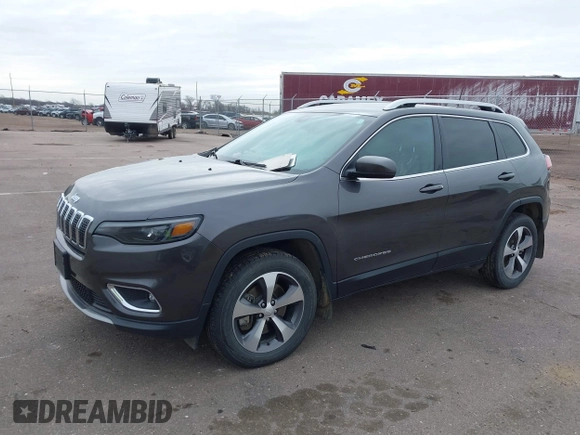 2020 Jeep Cherokee Limited with VIN 1C4PJMDX4LD589884, listed as a IAAI auction lot 41917930 with 57,703 mi miles and . Bid and sale history available at DreamBid. Image 17.