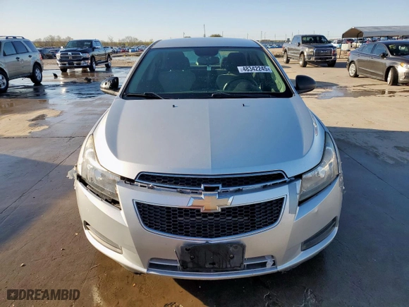 2014 Chevrolet Cruze LS with VIN 1G1PA5SH0E7487221, listed as a Copart auction lot 48342245 with 134,240 mi miles and Salvage Title. Bid and sale history available at carsss.com. Image 5.