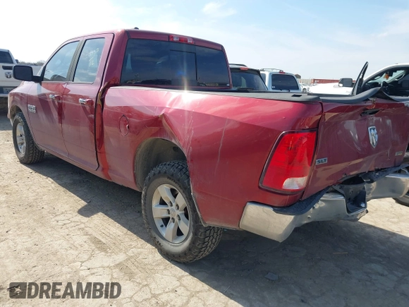 2015 Ram 1500 Lone Star with VIN 1C6RR6GG9FS674896, listed as a IAAI auction lot 41569222 with 220,505 mi miles. Bid and sale history available at carsss.com. Image 3.