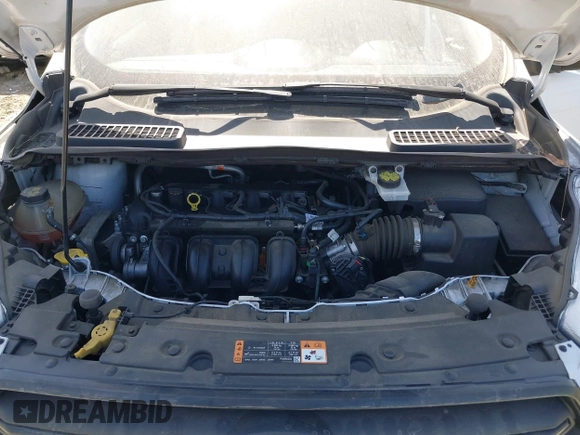 2017 Ford Escape S with VIN 1FMCU0F70HUB65598, listed as a IAAI auction lot 41701930 with 121,880 mi miles. Bid and sale history available at carsss.com. Image 10.