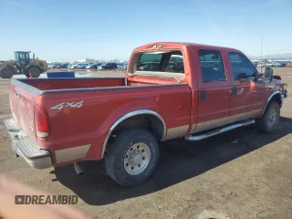 2001 Ford F-250 XL with VIN 1FTNW21F91ED51769, listed as a Copart auction lot 55328095 with 198,162 mi miles and Salvage title. Bid and sale history available at DreamBid. Image 3.