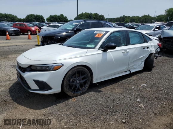 2023 Honda Civic Sport with VIN 2HGFE2F53PH531355, listed as a Copart auction lot 63620895 with 41,048 mi miles and Clean title. Bid and sale history available at DreamBid. Image 1.