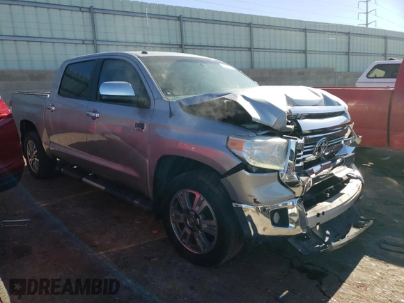 2016 Toyota Tundra 4WD Truck Platinum with VIN 5TFAW5F19GX516665, listed as a Copart auction lot 82932694 with 146,222 mi miles and Salvage Title. Bid and sale history available at carsss.com. Image 4.