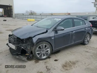 2019 Hyundai Ioniq Limited z VIN KMHC85LCXKU142629, wystawiony jako Copart lot #49491065 z przebiegiem 108 804 mil mil oraz Szkoda całkowita • Salvage title. Historia ofert i sprzedaży dostępna na DreamBid. Obrazek 1.