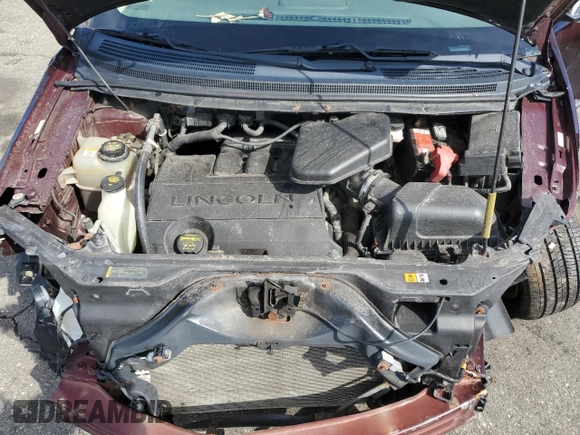 2010 Lincoln MKX with VIN 2LMDJ8JC8ABJ33529, listed as a Copart auction lot 49412705 with 163,677 mi miles and Clean Title. Bid and sale history available at DreamBid. Image 12.