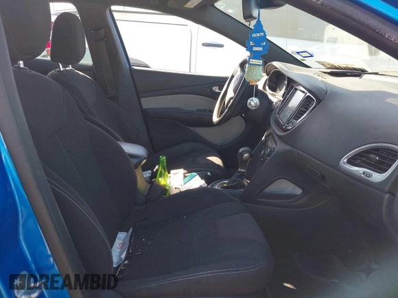2015 Dodge Dart SXT with VIN 1C3CDFBB7FD212855, listed as a IAAI auction lot 41739533 with 93,900 mi miles. Bid and sale history available at carsss.com. Image 5.